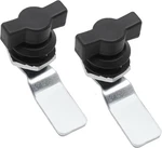 Kyuionty 2 Pcs Thumb Operated Offset Cam Lock, Handle Swing Kno. Fixed Price $16.08.
