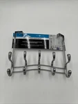 Over The Door Rack 10 Hooks Closet Organizer Bathroom Coat Hanger Black. Fixed Price $19.99.