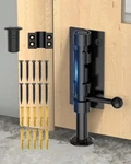 Heavy Duty Slide Bolt Gate Latch Hardware, 6.3 Inch Solid 304 Stainless Black. Fixed Price $38.76.