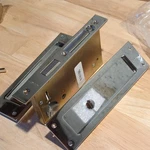 Baldwin PD005260PRIV - Pocket Door Hardware Locks Sliding. Fixed Price $500.00.