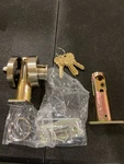 Emtek 8423US15 Single Cylinder Modern Disc Deadbolt - Satin Nickel. Fixed Price $86.99.