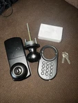 Milocks TKK-02OB Digital Door Knob With Electronic Keypad. Fixed Price $40.00.