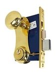 Marks 21AC Rhr Double Cylinder Iron Gate Ornamental Knob Plate Mortise Lock S.... Fixed Price $141.31.