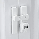 Iniret White 180 Degree Barn Door Lock,mechanical Password. Fixed Price $24.17.