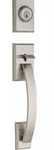 Weiser GCA9771 Tvh 15 Smt B Outer Trim Keyed Entry Lock Handle Set Satin Nickel. Fixed Price $70.00.
