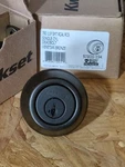 Kwikset 78011PSMTRCALRCS Single Cyl Deadbolt Smartkey 97800-194 Venetian Bronze. Fixed Price $26.99.