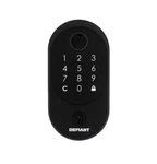 Defiant Hubspace Matte Black Round Fingerprint Electronic Touchpad Deadbolt. Fixed Price $69.99.