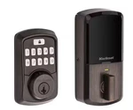 Kwikset Aura Bluetooth Keypad Smart Lock Venetian Bronze Deadbolt 99420-002. Fixed Price $59.95.