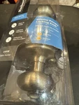 Kwikset Cove Satin Nickel Bed And Bath Door Knob 300CV 15 Cp 93001-866. Fixed Price $10.00.