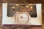 New Baldwin Premium Security Deadbolt 98212.412 Distressed Venetian Bronze. Fixed Price $49.99.