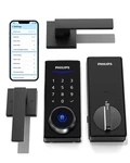 Philips DDL240X-1HB-L-60/70-MATTE Blackkeyless Entry Door Lock W/fingerprint Nib. Fixed Price $115.99.