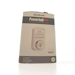 Kwikset Powerbolt 250 Keypad Electronic Lock Satin Nickel Finish- New. Fixed Price $35.00.