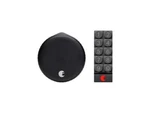 August Wi-fi Smart Lock With Keypad Matte Black. Fixed Price $200.00.