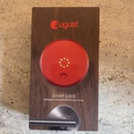 New Red August Smart Lock AUG-SL01-M01-R01 Gen Brand In Box!. Fixed Price $35.00.