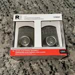 Reliabilt Arch 2 Keyed Electronic Deadbolts Satin Nickel Finish 3799507 * New. Fixed Price $69.95.
