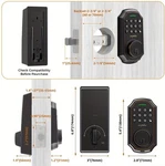 Arpha Smart Door Lock Anti-peeping Password Keypad Deadbolt Auto Security. Fixed Price $45.00.