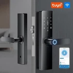 Tuya App Wifi Digital Electronic Smart Door Lock, With Fingerprint Card. Fixed Price $69.99.