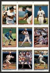 1993 Opc Premier Uncut 9-PANEL, Cal Ripken, Van Slyke, Henke, Jimmy Key, Gagne. Fixed Price $19.50.