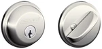 Schlage B60 Single Cylinder Keyed Entry Grade 1 Deadbolt - Nickel. Fixed Price $57.56.