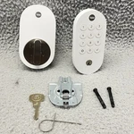 Yale Keyed Deadbolt Smart Lock With Google Matter YRD510-MT1 White Untested Read. Fixed Price $25.49.
