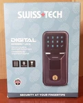 Swiss+tech Touch Deadbolt Lock With Fingerprint Keypad Digital (brand New). Fixed Price $150.00.