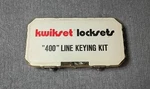Vintage Kwikset 400 Line Keying Kit 1980S W/ Pins Springs, Tools, And Box. Fixed Price $65.00.