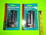 (2) Oil Rubbed Bronze Finish Ultra Hardware Security Chain Lock Door Guard 29022. Fixed Price $14.72.