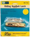 Nos! Vintage Brass Sliding Deadbolt Latch Barrel For Doors, Surface Mount. Fixed Price $24.99.
