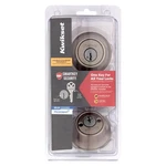 Kwikset Smartkey Security Satin Nickel Double Cylinder Deadbolt. Fixed Price $50.40.
