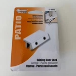 Door U-9817 Patio Defender Securitysliding Lock, White, New. Fixed Price $9.99.