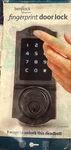 Benjilock Fingerprint Deadbolt Door Lock- Tuscan Bronze BL2001-150. Fixed Price $39.00.