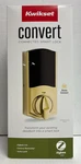 Kwikset Convert Smart Lock Polished Brass Zigbee 3.0 Kit Open Box. Fixed Price $49.95.