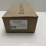 Baldwin Reserve EN.SQU.R.CSR.055.6L.DS.CKY.KD Square Entry Door Lever W/chrome. Fixed Price $148.00.