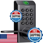 Apestellar Fingerprint Keyless Entry Door Lock Handle Biometric Keypad. Fixed Price $73.14.