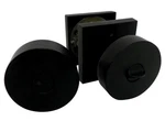 Baldwin EN.CON.CSR.190.6L.DS.CKY.KD Satin Black-polished Keyed Door Knob Set. Fixed Price $130.79.