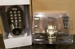 Milocks DF-02AQ Electronic Touchpad Entry Keyless Deadbolt & Passage Lever Combo. Fixed Price $69.99.