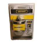Defiant Deadbolt Lock 888 281, Keys Side Satin Nickel Finish Model Nos. Fixed Price $14.44.