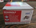 Shield Security Satin Nickel- Single Cylinder Deadbolt New Box. Fixed Price $15.00.