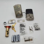Kwikset Smartcode 260 Keyless Electronic Keypad Deadbolt, Satin Nickel. Fixed Price $21.00.