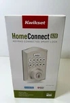 Kwikset Home Connect 620 Smart Lock Deadbolt With Z-wave Technology Satin Nickel. Fixed Price $110.00.