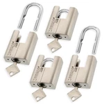 Zarker J45S Keyed Alike Padlocks -stainless Steel Shackle(pack Of 4-. Fixed Price $81.72.