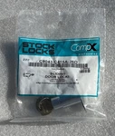 Compx National C8043-C415A-26D Showcase Sliding Door Lock Silver Satin Chrome. Fixed Price $22.95.