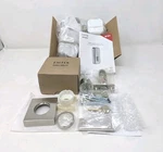 Emtek Empowered Smart Lock Keyed Dead Bolt Entry Nickel Finish August Connect. Fixed Price $185.00.
