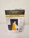 *new* Defiant Square Matte Black Electronic Single Cylinder Touchpad Deadbolt. Fixed Price $35.99.