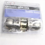 Danco Entrance Keyed Door Knob Lock Set For Mobile Homes In Brushed Nickel. Fixed Price $23.69.