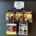 5 Double Cylinder Deadbolts Ace Mintcraft Oil Rubbed Antique Brass. Fixed Price $32.00.
