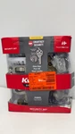 Kwikset Pismo Rose Entry Knob & Single Cylinder Deadbolt Satin Nickel 99910-069. Fixed Price $22.10.