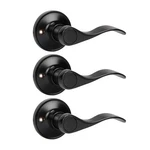 Knobwell 3 Pack Matte Black Dummy Door Handle Levers Set,. Fixed Price $30.68.