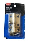 Barrel Bolt Brass Plated 2-1/2" Bulldog Hardware D-40 Security & Privacy Use. Fixed Price $10.36.