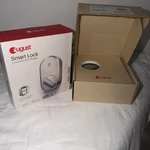August Smart Lock, Satin Nickel, 100% Functional - Home Automation Must Have. Fixed Price $37.00.